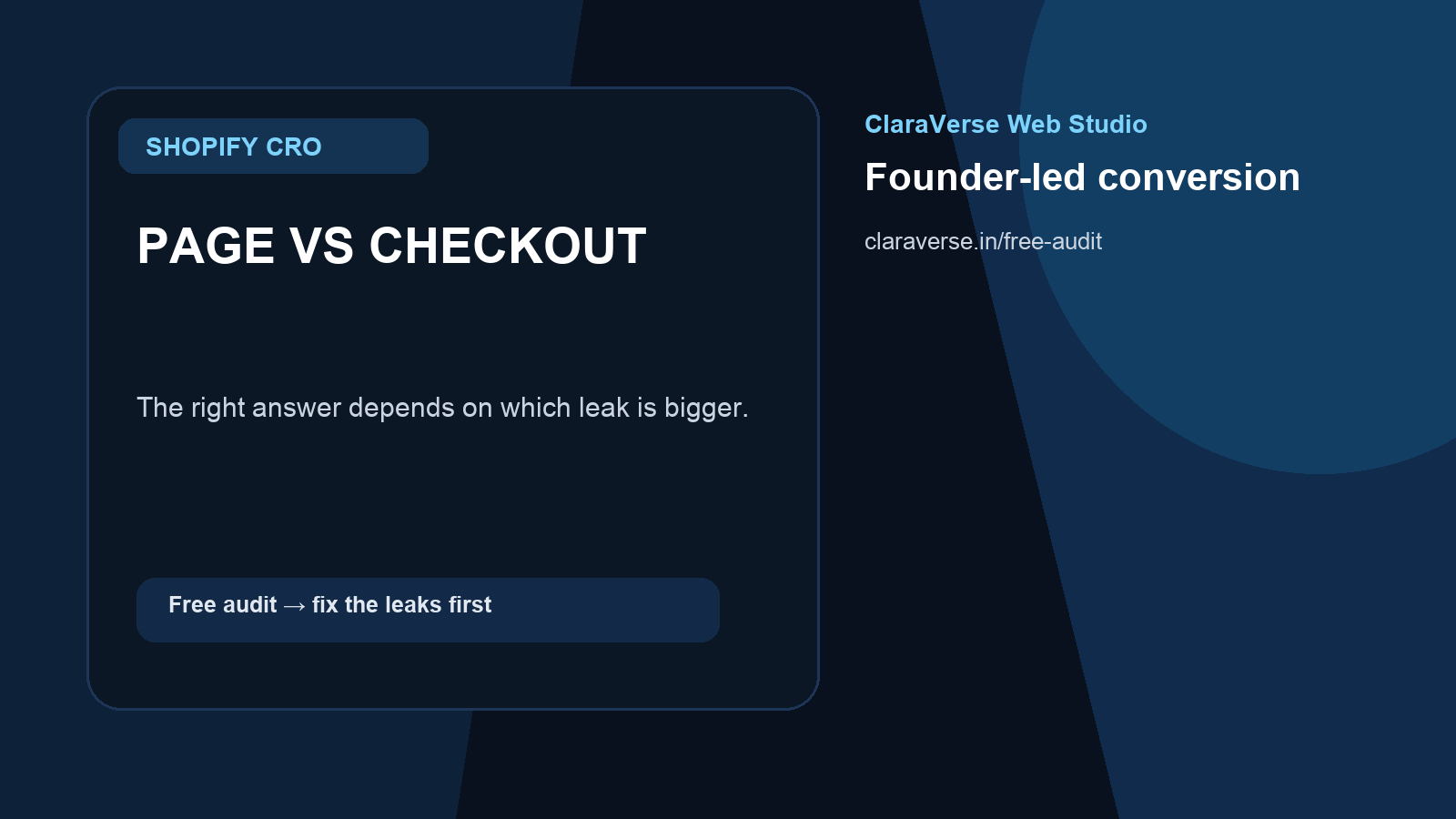 What Indian D2C brands should improve first: product page or checkout? thumbnail